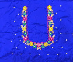 NR469IB - Ink Blue Colour Computer Multi Work Blouse