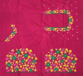 NR469TP - Tomato Pink Colour Computer Multi Work Blouse