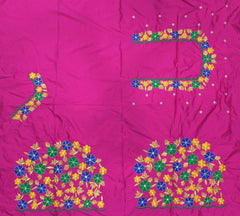 NR469RP - Rani Pink Colour Computer Multi Work Blouse