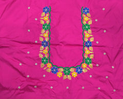 NR469RP - Rani Pink Colour Computer Multi Work Blouse