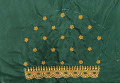 NR769BG - Bottle Green Colour Maggam Work Blouse