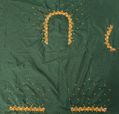 NR700BG - Bottle Green Colour Maggam Work Blouse