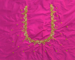 NR700P - Pink Colour Maggam Work Blouse