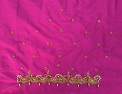 NR700P - Pink Colour Maggam Work Blouse