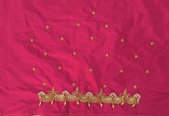 NR700TP - Tomota Pink Colour Maggam Work Blouse