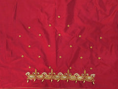 NR700M - Maroon Colour Maggam Work Blouse