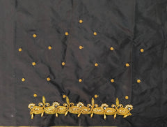 NR700BL - Black Colour Maggam Work Blouse