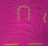 NR729P - Pink Colour Maggam Work Blouse
