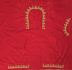 NR729R - Red Colour Maggam Work Blouse