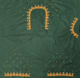 NR729BG - Bottle Green Colour Maggam Work Blouse