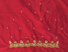 NR729M - Maroon Colour Maggam Work Blouse