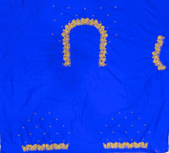 NR698IB - Ink Blue Colour Maggam Work Blouse