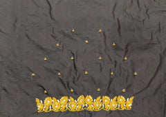 NR698BL - Black Colour Maggam Work Blouse