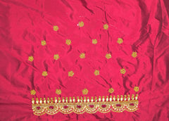 NR769M - Maroon Colour Maggam Work Blouse