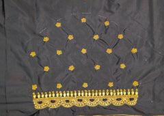 NR769BL - Black Colour Maggam Work Blouse