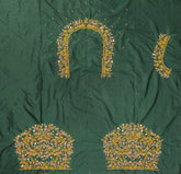 NR1150BG - Bottle Green Colour Maggam Work Blouse