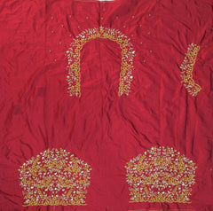 NR1150MR - Maroon Colour Maggam Work Blouse