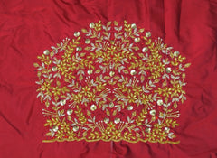 NR1150MR - Maroon Colour Maggam Work Blouse