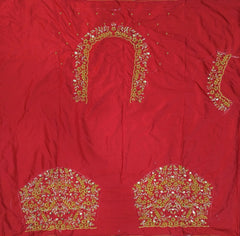 NR1150R - Red Colour Maggam Work Blouse