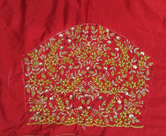 NR1150R - Red Colour Maggam Work Blouse