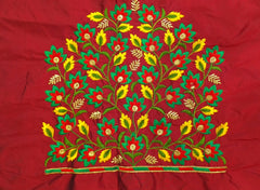 NR479M - Maroon Colour Computer Multi Work Blouse