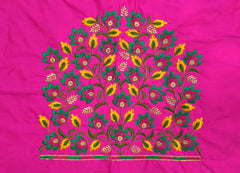 NR479P - Pink Colour Computer Multi Work Blouse