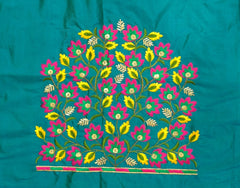 NR479RG - Rama Green Colour Computer Multi Work Blouse