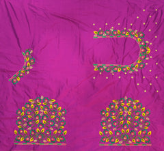 NR479MP - Magenta Pink Colour Computer Multi Work Blouse