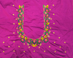 NR479MP - Magenta Pink Colour Computer Multi Work Blouse