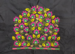 NR479BL - Black Colour Computer Multi Work Blouse