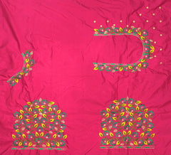 NR479TP - Tomato Pink Colour Computer Multi Work Blouse