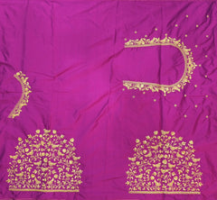 NR398MP - Magenta Pink Colour Computer Work Blouse