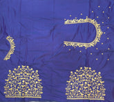 NR398NB - Navy Blue Colour Computer Work Blouse