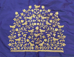 NR398NB - Navy Blue Colour Computer Work Blouse