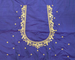 NR398NB - Navy Blue Colour Computer Work Blouse