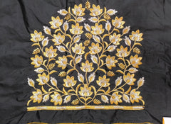 NR399BL - Black Colour Computer Work Blouse