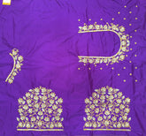 NR399V - Violet Computer Work Blouse