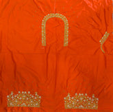 NR899OR - Orange Colour Maggam Work Blouse