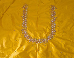 NR698Y - Yellow Colour Maggam Work Blouse