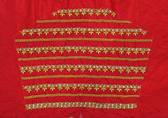 NR999R - Red Colour Maggam Work Blouse