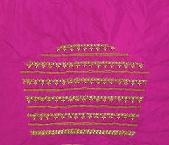 NR999P -Pink Colour Maggam Work Blouse