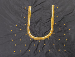 NR999BL - Black Colour Maggam Work Blouse