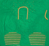 NR999G - Green Colour Maggam Work Blouse