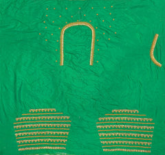 NR999G - Green Colour Maggam Work Blouse