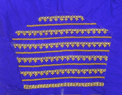 NR999IB - Ink Blue Colour Maggam Work Blouse