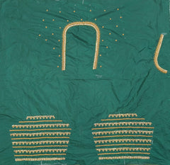 NR999BG - Bottle Green Colour Maggam Work Blouse