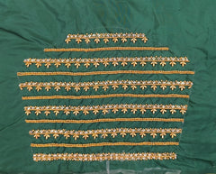 NR999BG - Bottle Green Colour Maggam Work Blouse