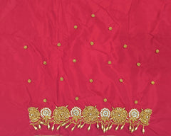 NR850R - Red Colour Maggam Work Blouse