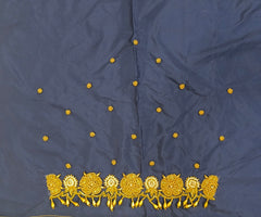 NR850NB - Navy Blue Colour Maggam Work Blouse