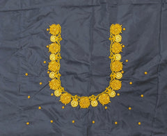 NR850NB - Navy Blue Colour Maggam Work Blouse